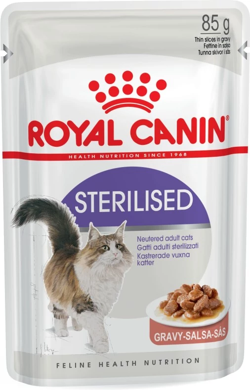 Royal Canin Sterilised Gravy 85 g - Feed - EURO-VET Webshop